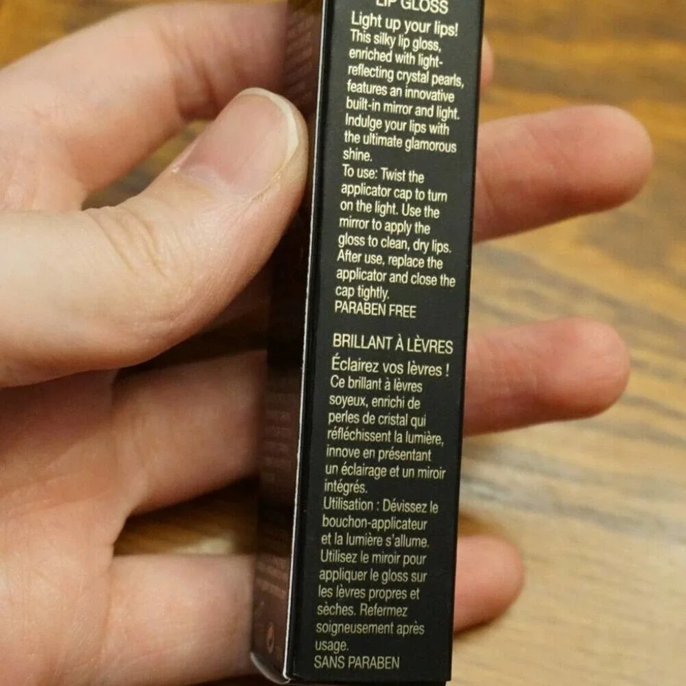 GA-DE Jade Crystal Lights Lip Gloss Blackberry